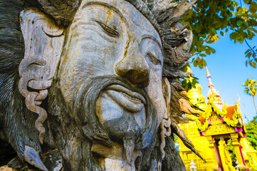 Wat Thawai at Hang Dong District of Chiang Mai Province