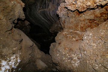 The salt  cave Kolonel in Mount Sodom in southern Israel