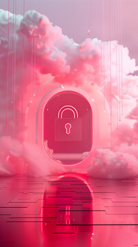 Surreal Cybersecurity Cloudscape