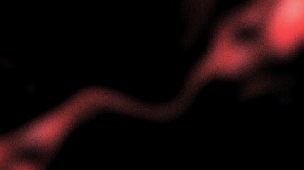 dark black red spot abstract gradient background with grain and noise texture