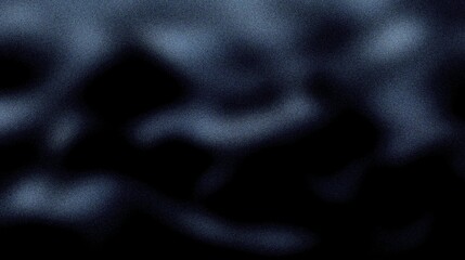 dark blue black grey abstract gradient background with grain and noise texture