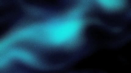 dark blue teal abstract gradient background with grain and noise texture