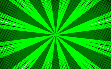 Pop art comic background. Vector halftone illustration. Vintage background for comic superhero text, speech bubble, message.