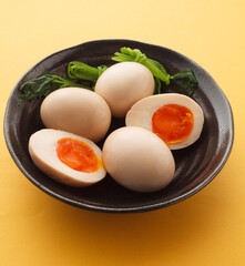 煮卵　半熟卵