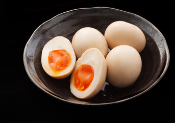 煮卵　半熟卵