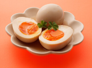 煮卵　半熟卵