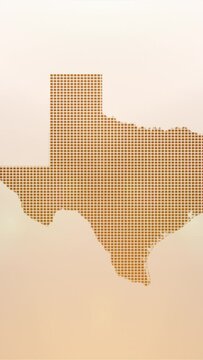 Mobile Vertical Resolution 1080x1920 Pixels, Texas State (USA) on Minimal Background, 
Multi Purpose Background Useful for Politics, Elections, Travel, News and Sports Events
