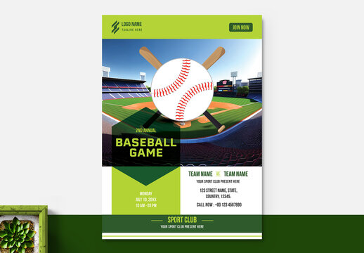 Baseball Flyer Template