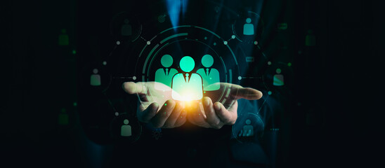 HR management concept, is the administration of human resources within an organization, focusing on recruitment, training, conflict resolution, and fostering a productive organizational culture.