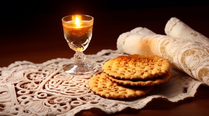 Passover symbolism includes foods representing the Israelites' liberation, offering a tangible connection to the historical and cultural significance of the holiday.
