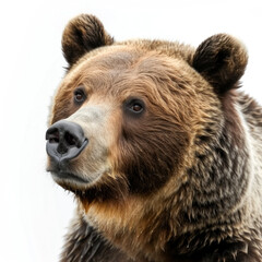 brown bear portrait