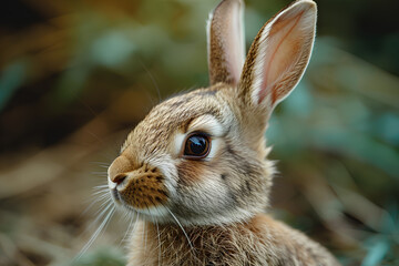 A close-up shot of a Rabbit