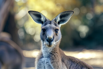 A close-up shot of a Kangaroo