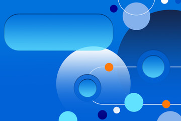 Abstract Modern Graphic Geometric Background With Memphis Element And Blue Gradient Color Design for Graphic Business Technology Digital Website Template Background Backdrop Wallpaper Poster Banner