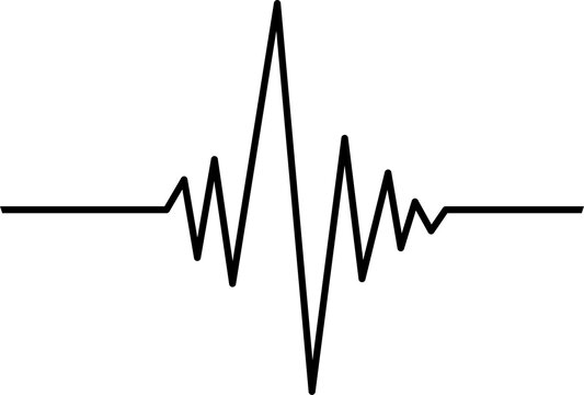 Cardiograph medical blue banner for research and cure