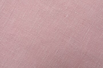 Fototapeta na wymiar Texture of pink fabric as background, top view