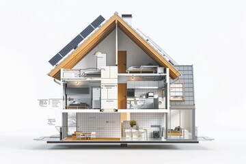 Innovating Family Housing: Strategies for Incorporating Emission Free Energy, Independence, and Advanced Home Control Systems into Modern Living.