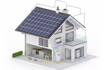 The Future of Smart Eco Technology: Integrating Solar Energy for Home Use, Wind Power Efficiency, and Digital Home Control Systems for High Tech, Energy Efficient Living Spaces.
