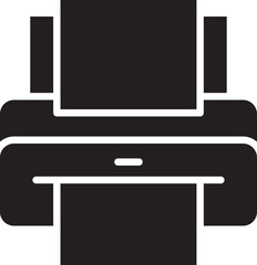 Printer Glyph Icon
