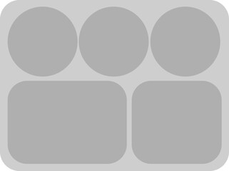 급식 식판 점심 도시락 그릇 일러스트