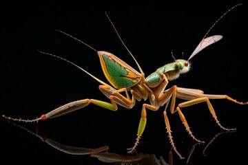 locust isolated on white