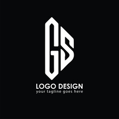 GS GS Logo Design, Creative Minimal Letter GS GS Monogram