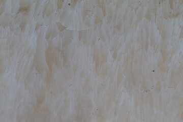 A close-up photo of the cream-colored stone, showing the details of the stone