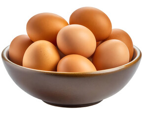 Realistic chicken eggs