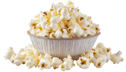 Illustration of popcorn - obrazy, fototapety, plakaty