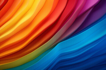 Obraz premium Behold the beauty of a magnificent gradient, where every color comes alive in high-definition splendor.