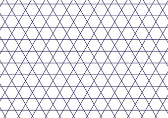 Fototapeta premium 和柄 籠目 伝統 紋様 紺 濃紺 ネイビー 背景 素材