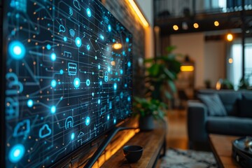The Future of Real Estate: How Smart Home Solutions and Homeowner Tax Benefits Are Influencing High Tech Residential Developments. - obrazy, fototapety, plakaty