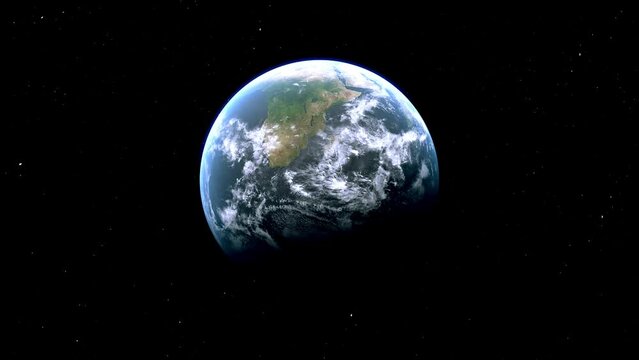 Rwanda Country Zoom from Space to Earth