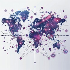 Epidemiology map global health patterns