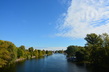 Blick auf Brandenburg von der Havelbrücke