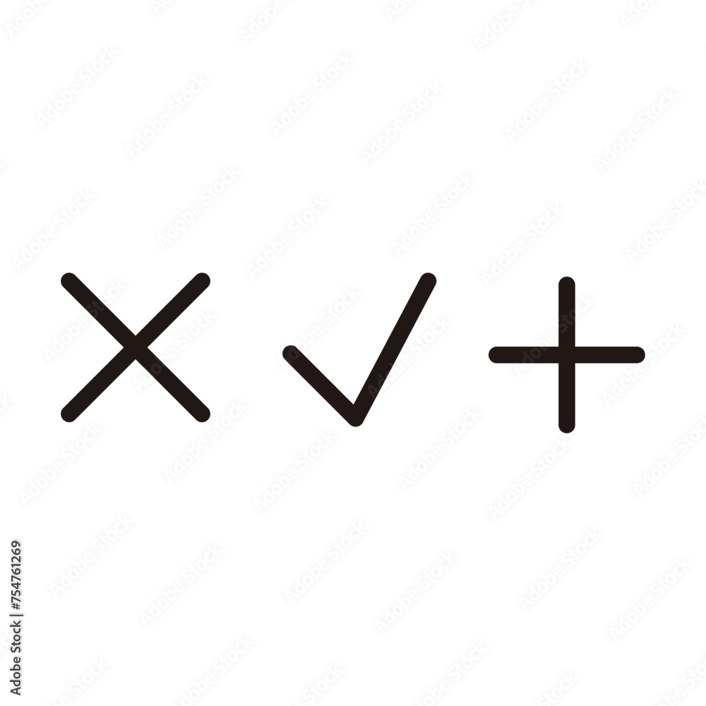 Poster cross and cross vector icon. cross and cross vector icon. cross and cross vector icon. resources gra
