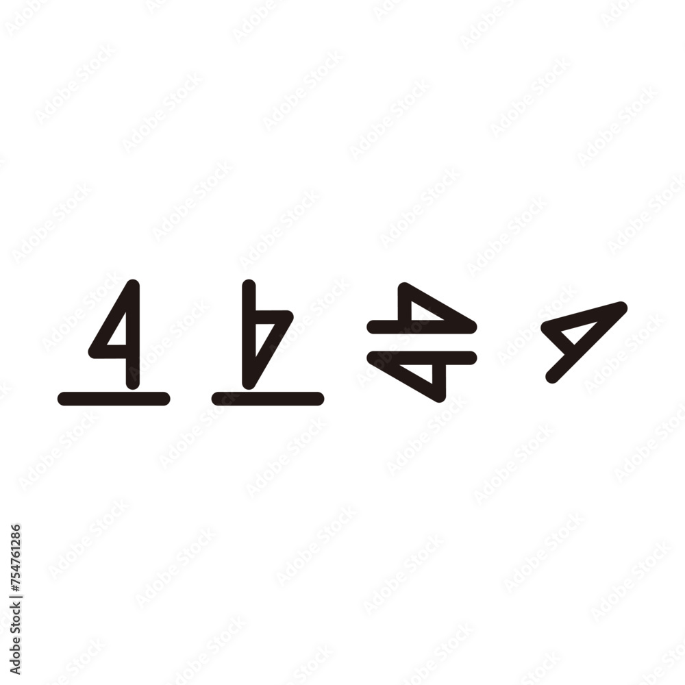 Poster arrow vector icon. resources graphic element design. vector illustration with an arrow button collec