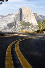 Printed roller blinds Half Dome Road to half dome