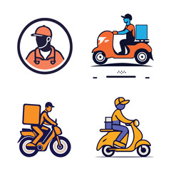 Fast Delivery Illustration