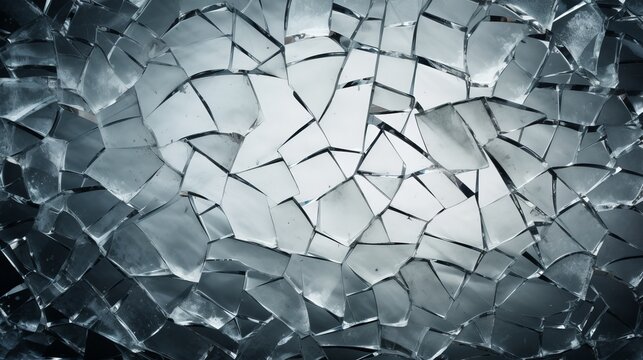 An exclusive cracked glass background offers a distinctive texture, ideal for avant-garde and contemporary design endeavors.