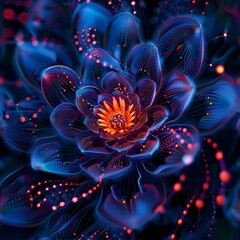 Obraz premium abstract flower