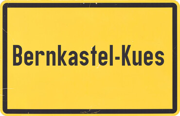 Ortsschild Bernkastel-Kues