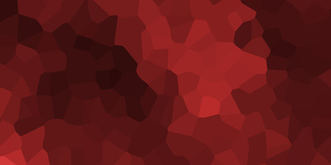 Obraz premium Abstract dark red stained glass background pattern .dark red stained glass window art background .seamless pattern with 3d shapes vector vintage design .