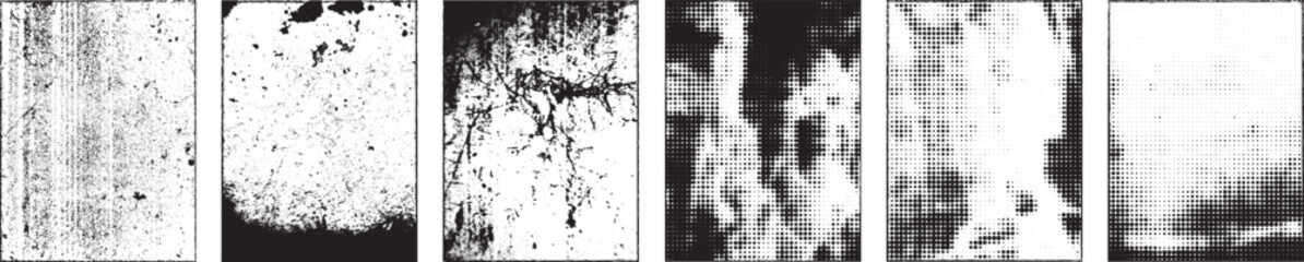 Grunge Urban Backgrounds set.Texture Vector.Dust Overlay Distress Grain ,Simply Place illustration over any Object to Create grungy Effect .abstract,splattered , dirty, texture for your design. 