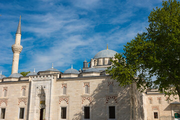 Fototapeta na wymiar Bayezid Mosque or Beyazit Camii in Istanbul