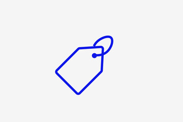 discount illustration in line style design. Vector illustration.