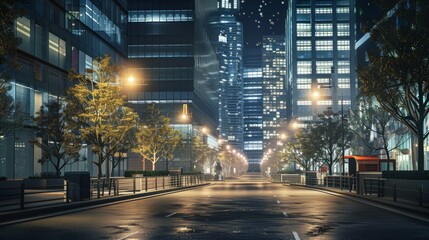 Shopping Mall Building Exterior view at night. 3d render, 3d building, home exterior, mosque, shool, image AI, footbol stadion.