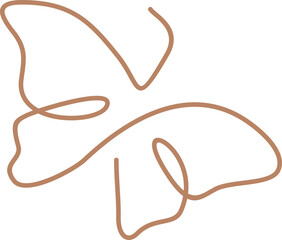 Butterfly Line Art