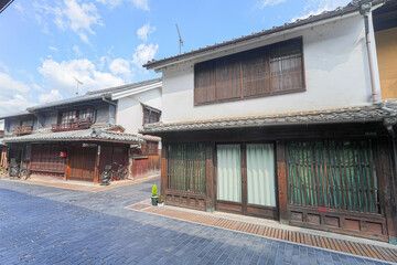 Obraz premium 竹原町並み保存地区