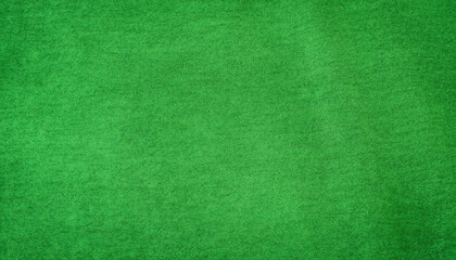 green velvet fabric texture used as background. Empty green fabric background of soft and smooth textile material. There is space for text.